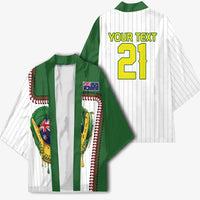 Custom Dripping Baseball Australia Kimono