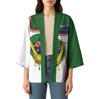 Custom Dripping Baseball Australia Kimono