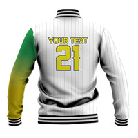 Custom Dripping Baseball Brazil Baseball Jacket