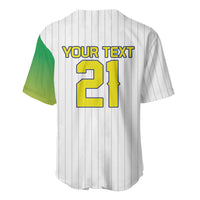 Custom Dripping Baseball Brazil Baseball Jersey
