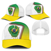 Dripping Baseball Brazil Baseball Net Cap