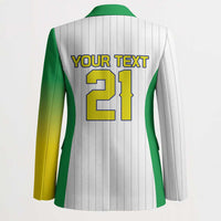 Custom Dripping Baseball Brazil Blazer