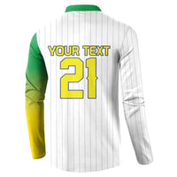 Custom Dripping Baseball Brazil Button Sweatshirt