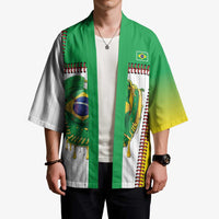 Custom Dripping Baseball Brazil Kimono