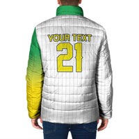Custom Dripping Baseball Brazil Padded Jacket