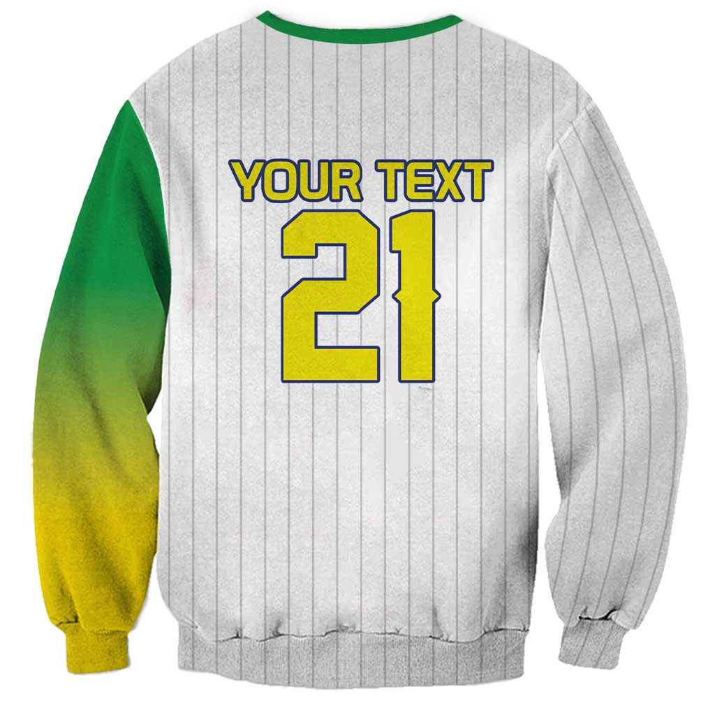 Custom Dripping Baseball Brazil Sweatshirt
