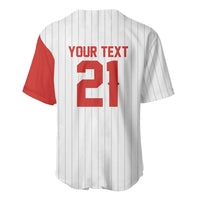 Custom Dripping Baseball Canada Baseball Jersey