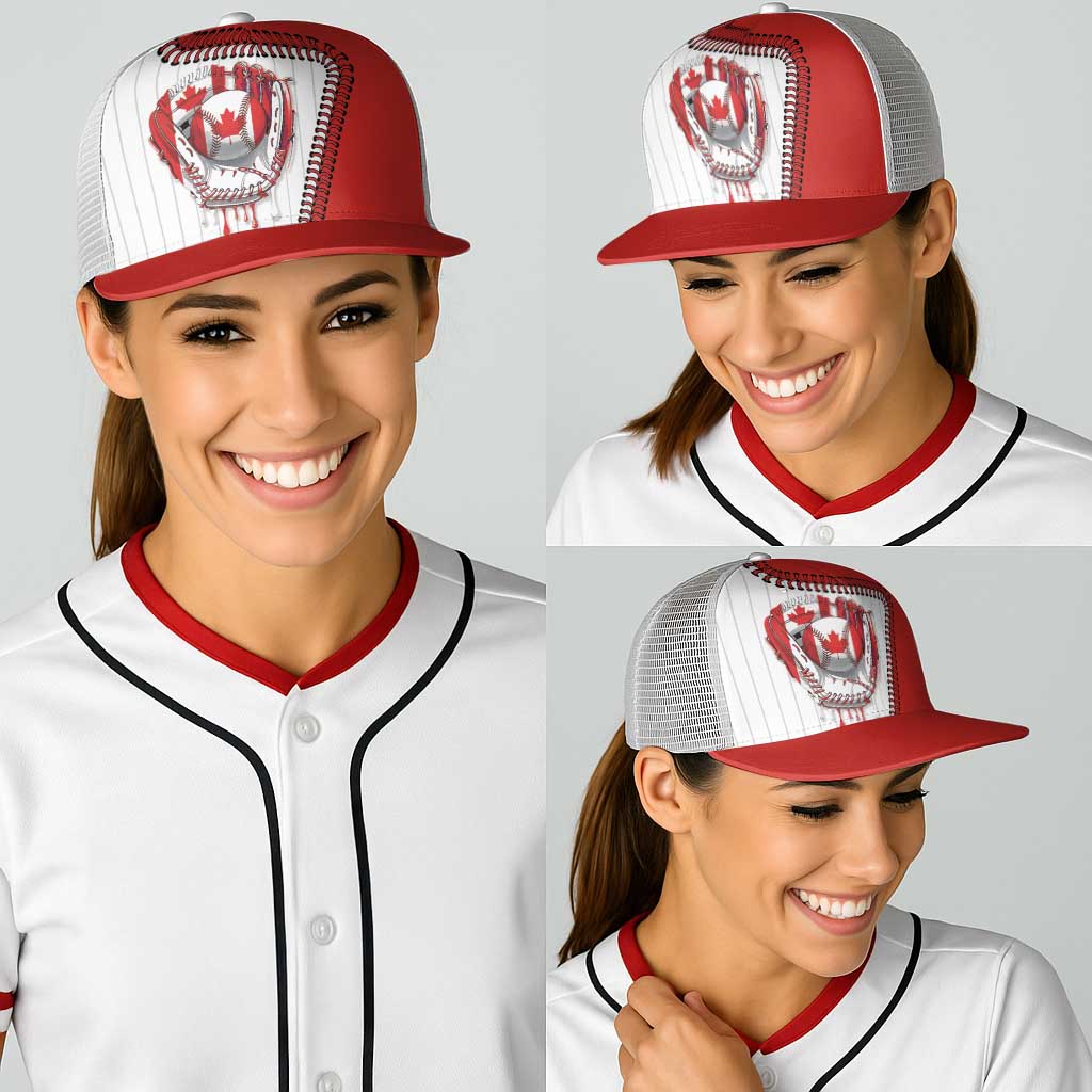 Dripping Baseball Canada Baseball Net Cap