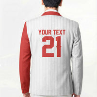 Custom Dripping Baseball Canada Blazer
