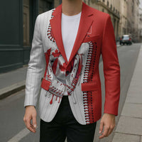 Custom Dripping Baseball Canada Blazer