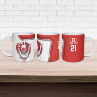 Custom Dripping Baseball Canada Ceramic Mug