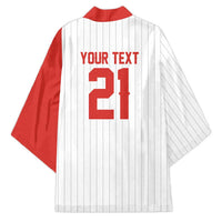 Custom Dripping Baseball Canada Kimono