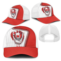 Dripping Baseball Canada Mesh Trucker Cap