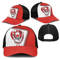 Dripping Baseball Canada Mesh Trucker Cap