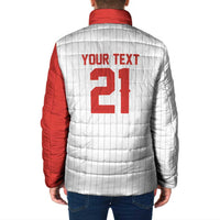 Custom Dripping Baseball Canada Padded Jacket