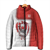 Custom Dripping Baseball Canada Padded Jacket