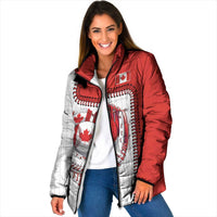 Custom Dripping Baseball Canada Padded Jacket