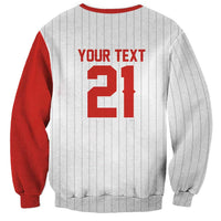 Custom Dripping Baseball Canada Sweatshirt