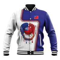 Custom Dripping Baseball Chinese Taipei Baseball Jacket