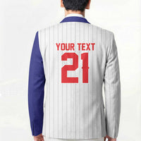 Custom Dripping Baseball Chinese Taipei Blazer