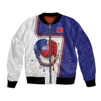 Custom Dripping Baseball Chinese Taipei Bomber Jacket