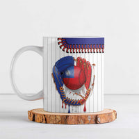 Custom Dripping Baseball Chinese Taipei Ceramic Mug