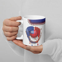 Custom Dripping Baseball Chinese Taipei Ceramic Mug