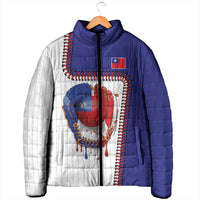 Custom Dripping Baseball Chinese Taipei Padded Jacket