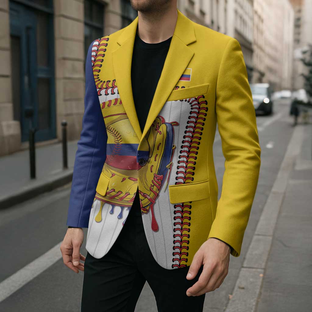 Custom Dripping Baseball Colombia Blazer