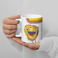 Custom Dripping Baseball Colombia Ceramic Mug