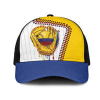 Dripping Baseball Colombia Mesh Trucker Cap