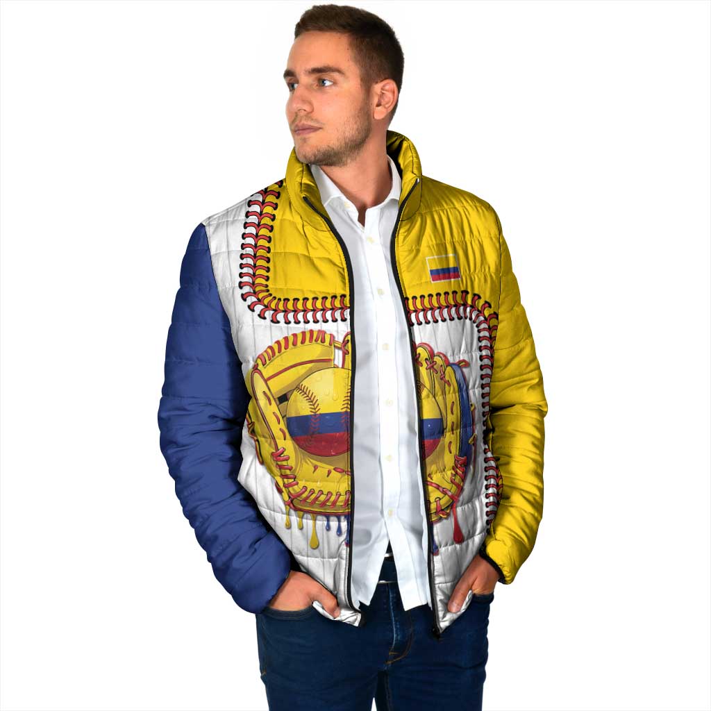 Custom Dripping Baseball Colombia Padded Jacket