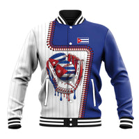 Custom Dripping Baseball Cuba Baseball Jacket