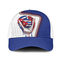 Dripping Baseball Cuba Baseball Net Cap