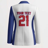 Custom Dripping Baseball Cuba Blazer