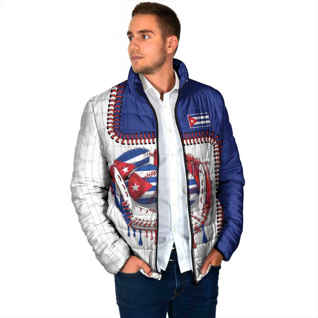 Custom Dripping Baseball Cuba Padded Jacket
