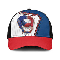 Dripping Baseball Czechia Baseball Net Cap