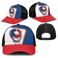 Dripping Baseball Czechia Baseball Net Cap
