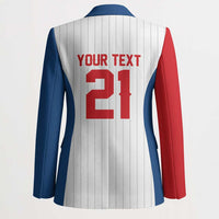 Custom Dripping Baseball Czechia Blazer