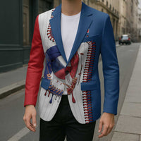 Custom Dripping Baseball Czechia Blazer