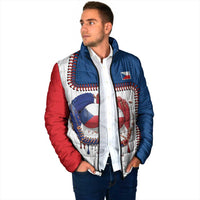 Custom Dripping Baseball Czechia Padded Jacket