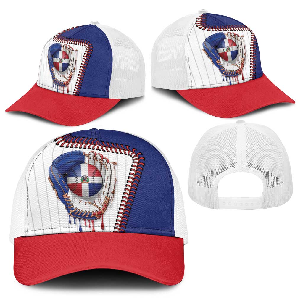Dripping Baseball Dominican Republic Baseball Net Cap