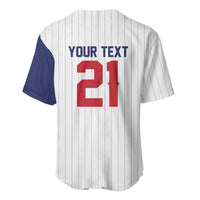 Custom Dripping Baseball Great Britain Baseball Jersey