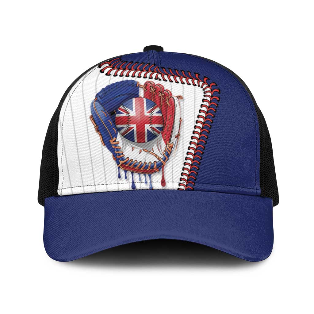 Dripping Baseball Great Britain Baseball Net Cap