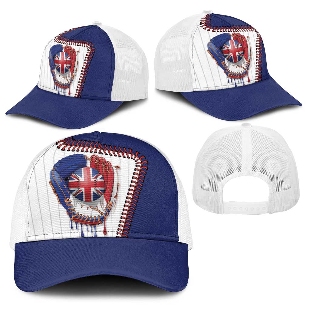 Dripping Baseball Great Britain Baseball Net Cap