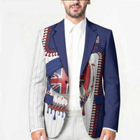 Custom Dripping Baseball Great Britain Blazer