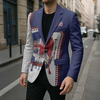 Custom Dripping Baseball Great Britain Blazer