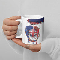 Custom Dripping Baseball Great Britain Ceramic Mug