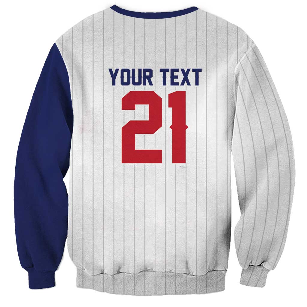 Custom Dripping Baseball Great Britain Sweatshirt