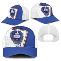 Dripping Baseball Israel Baseball Net Cap